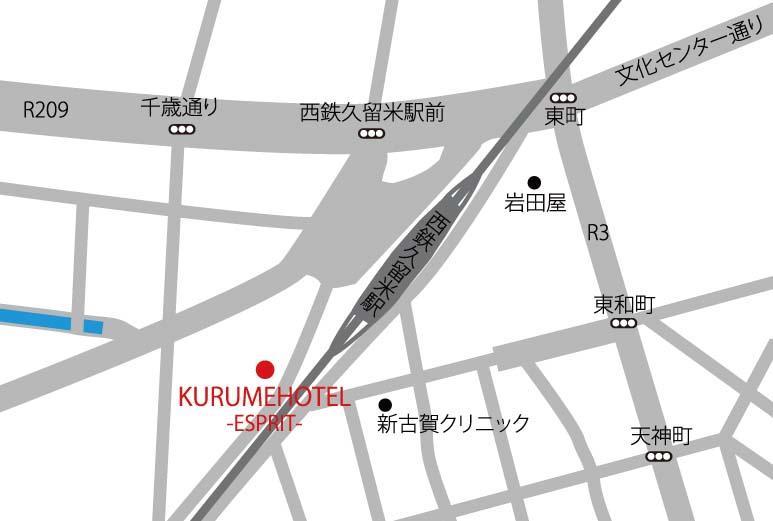 Kurume Hotel Esprit Εξωτερικό φωτογραφία